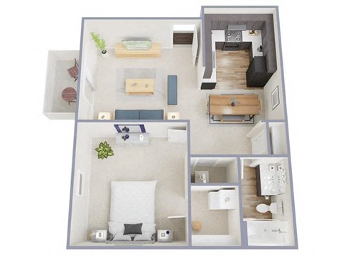 The Artemis Floor Plan at The Apex, Ohio